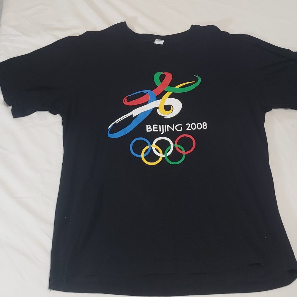BEIJING OLYMPICS 2008 MENS TEE SHIRT SZ. XL